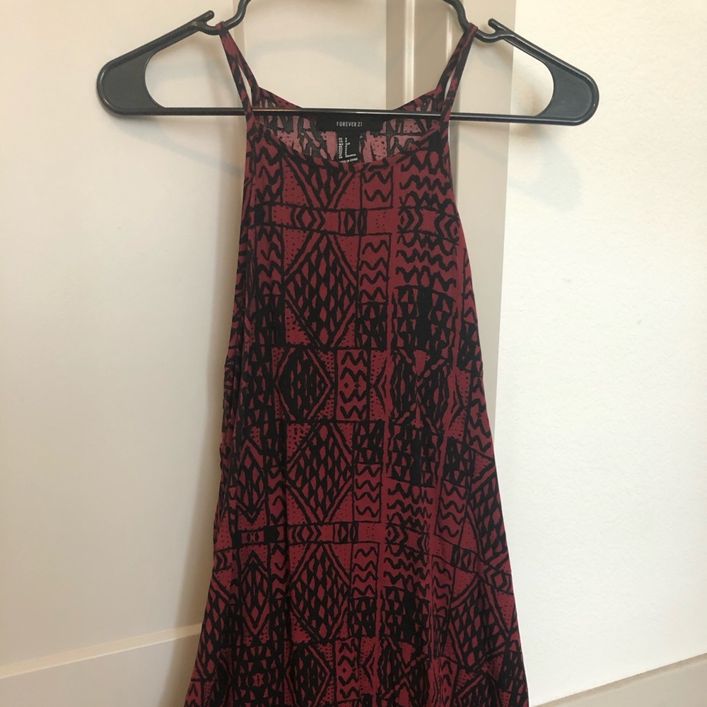 Tribal print dress